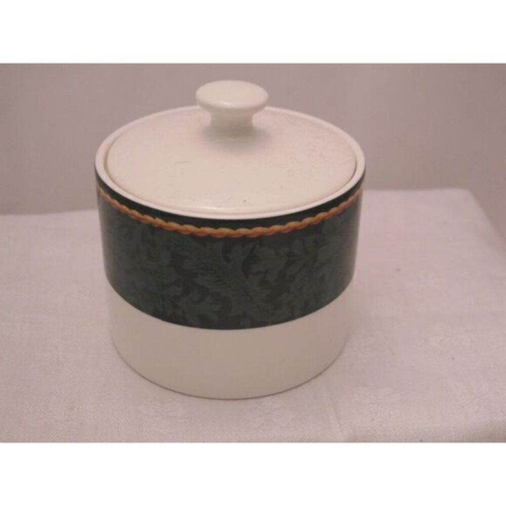 Hallmark Home Collections Sakura Holiday‎ Abundance Sugar Bowl w/ Lid